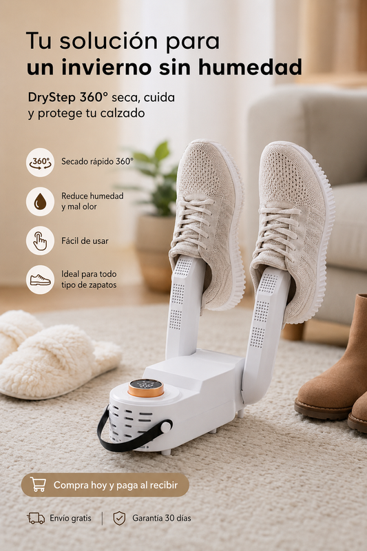 DryStep 360 Secador de Zapatos